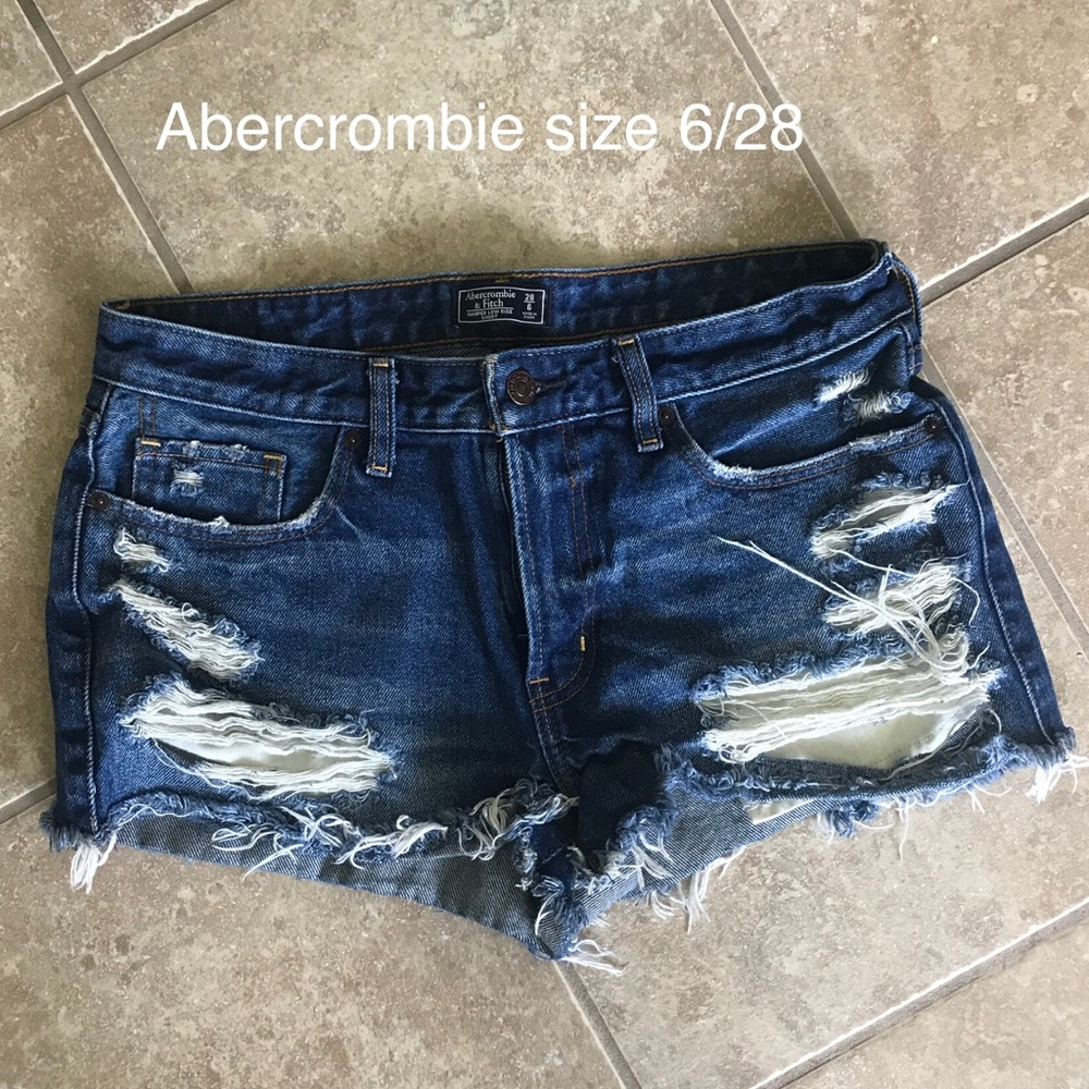 Abercrombie Harper Low Rise Shorts Size 28/6